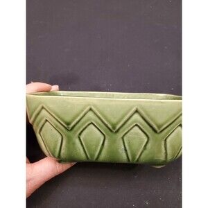 Dark green Vintage Planter Brush made in the USA #A107